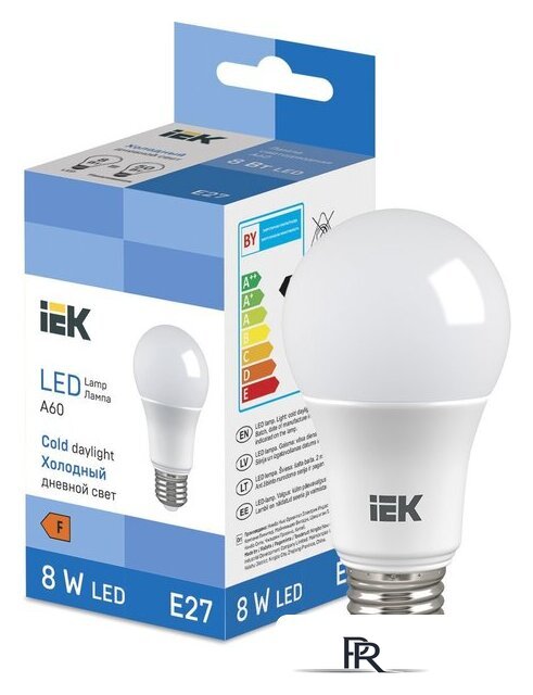 Светодиодная лампочка IEK LED Bulb A60 710lm 6500K E27 - Изображение №1 — Интернет-магазин ПроЗаказ