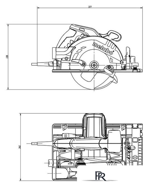 Дисковая (циркулярная) пила Metabo KS 55 FS 600955500 (с кейсом) - Изображение №3 — Интернет-магазин ПроЗаказ