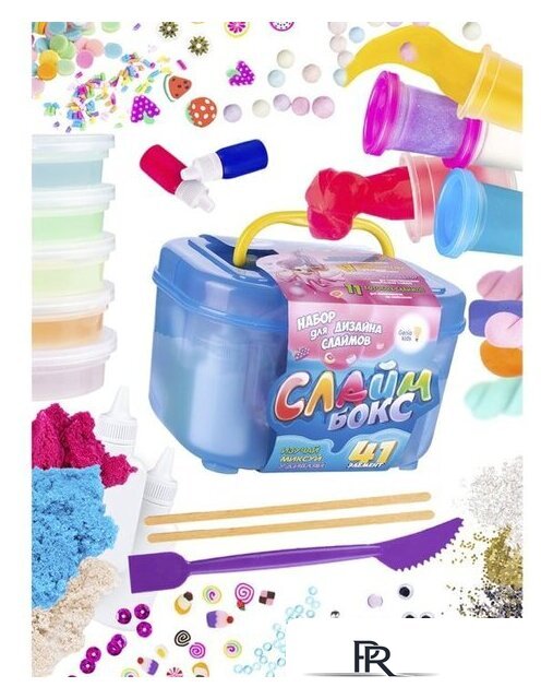 Набор для опытов Genio Kids Создай слайм Слаймбокс большой NOL_08 - Изображение №3 — Интернет-магазин ПроЗаказ