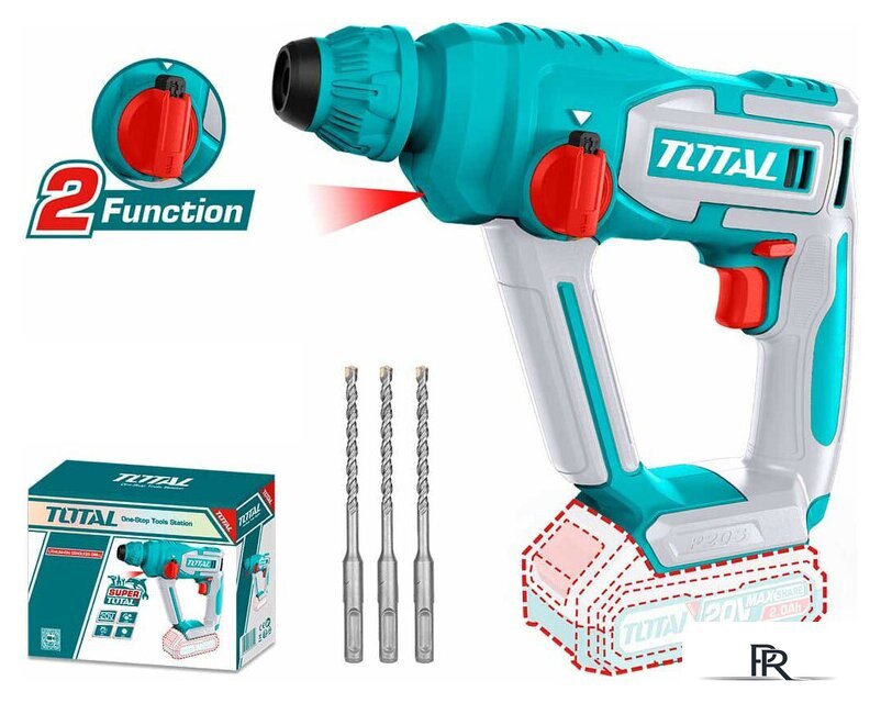 Перфоратор Total TRHLI20168 (без АКБ) - Изображение №1 — Интернет-магазин ПроЗаказ