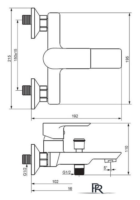 Смеситель Damixa Apollo 471000300 - Изображение №3 — Интернет-магазин ПроЗаказ