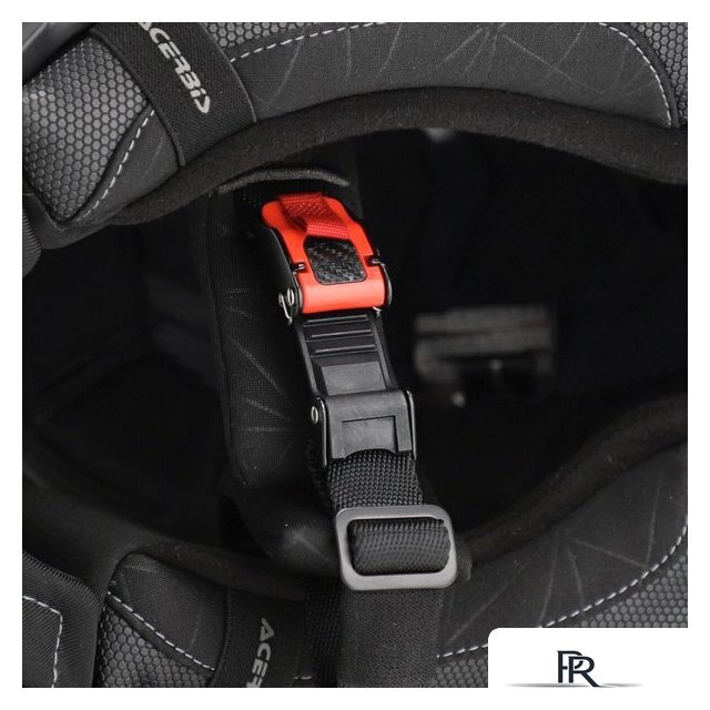 Мотошлем Acerbis Assault 0026643.582.064 (M, армейский зеленый) - Изображение №7 — Интернет-магазин ПроЗаказ