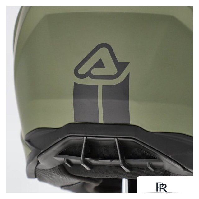 Мотошлем Acerbis Assault 0026643.582.064 (M, армейский зеленый) - Изображение №9 — Интернет-магазин ПроЗаказ