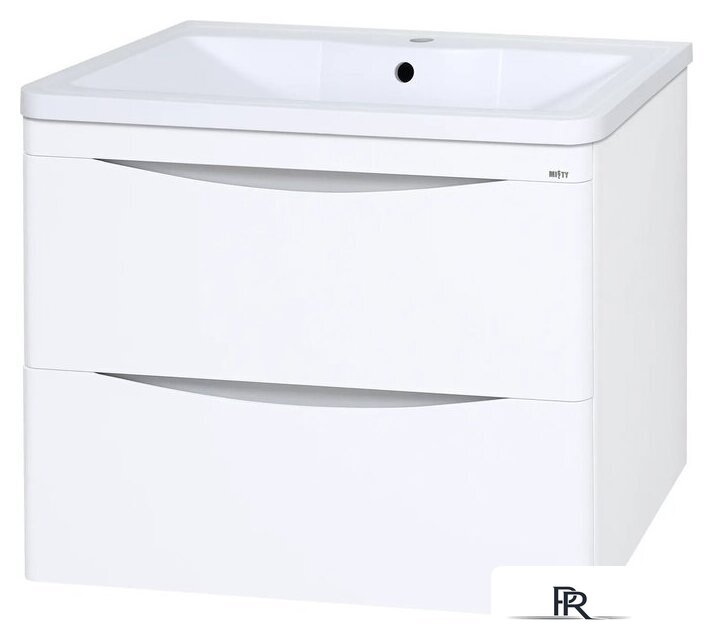  Misty Тумба с умывальником Атлантик 70 П-Атл-01070-011П2Я+10.020.00700.001 - Изображение №1 — Интернет-магазин ПроЗаказ