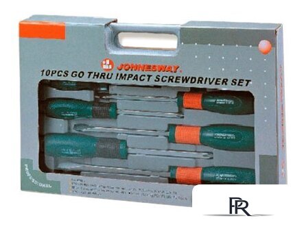 Набор отверток Jonnesway D70PP10S 10 предметов - Изображение №1 — Интернет-магазин ПроЗаказ