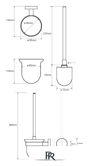 Ершик для унитаза Bemeta Trend-I 104113018a - Изображение №2 — Интернет-магазин ПроЗаказ