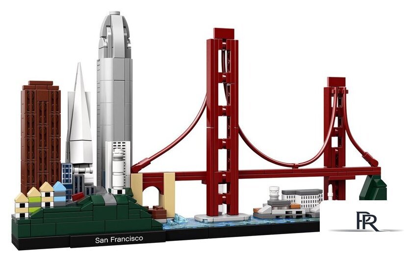 Конструктор LEGO Architecture 21043 Сан-Франциско - Изображение №3 — Интернет-магазин ПроЗаказ