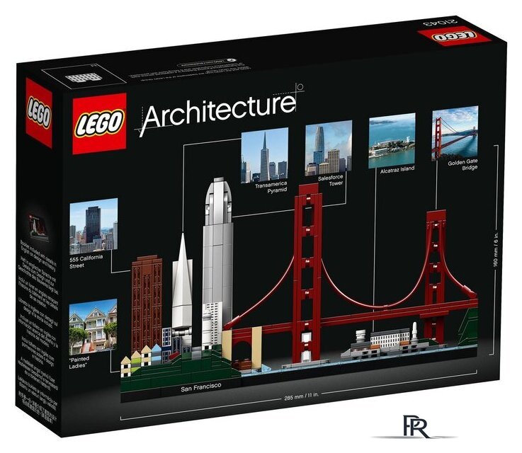 Конструктор LEGO Architecture 21043 Сан-Франциско - Изображение №2 — Интернет-магазин ПроЗаказ