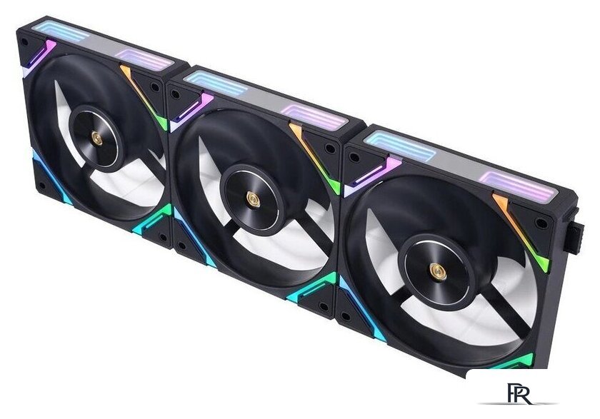 Комплект вентиляторов для корпуса 1stPlayer XF7 ARGB (3 шт, черный) - Изображение №8 — Интернет-магазин ПроЗаказ