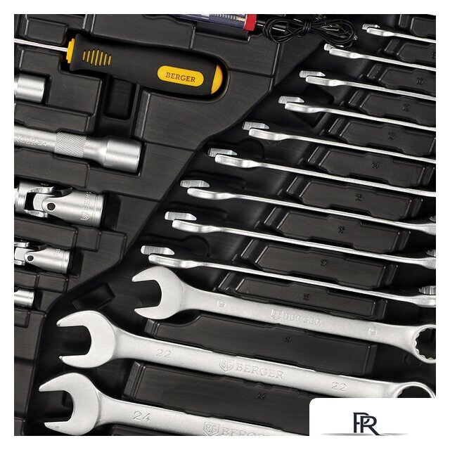 Универсальный набор инструментов Berger BG163-121438 (163 предмета) - Изображение №7 — Интернет-магазин ПроЗаказ
