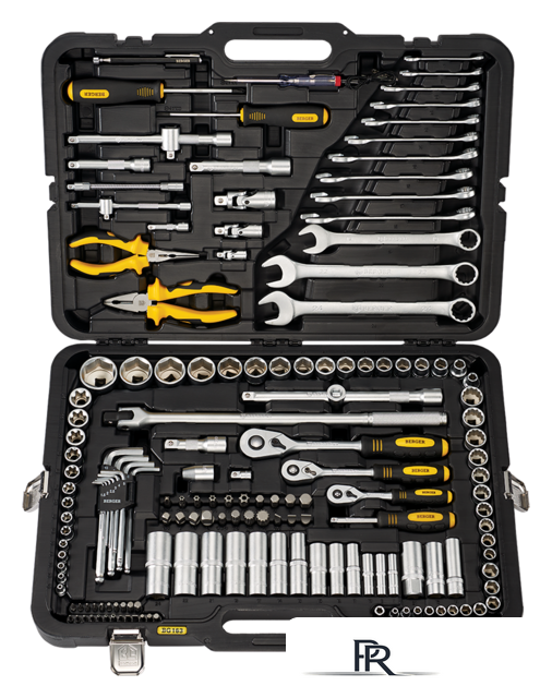 Универсальный набор инструментов Berger BG163-121438 (163 предмета) - Изображение №1 — Интернет-магазин ПроЗаказ