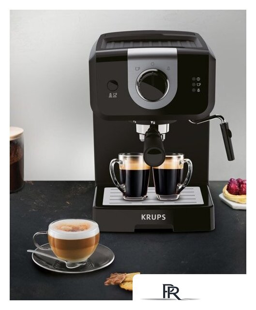Рожковая кофеварка Krups Opio XP320830 - Изображение №6 — Интернет-магазин ПроЗаказ