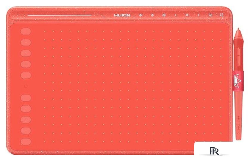 Графический планшет Huion HS611 (коралловый красный) - Изображение №1 — Интернет-магазин ПроЗаказ