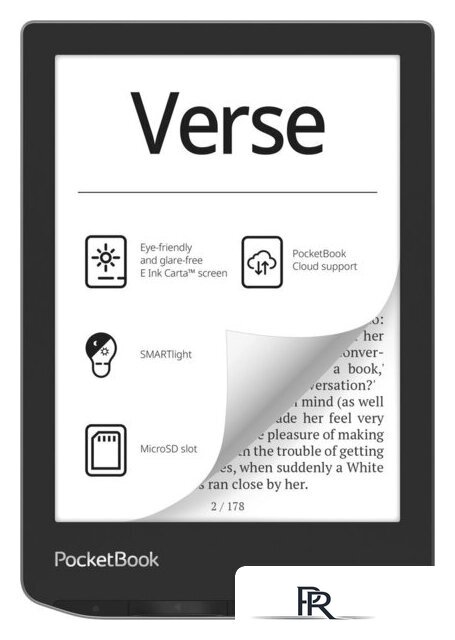 Электронная книга PocketBook 629 Verse Mist Grey - Изображение №1 — Интернет-магазин ПроЗаказ