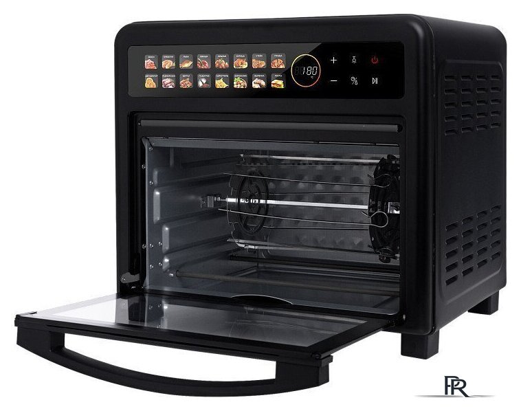 Мини-печь GFgril GFAO-800 black - Изображение №2 — Интернет-магазин ПроЗаказ