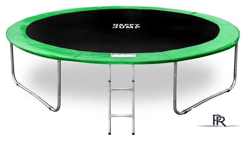 Батут Happy Jump 8ft Pro 252 см с внешней сеткой и лестницей - Изображение №2 — Интернет-магазин ПроЗаказ