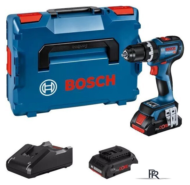 Ударная дрель-шуруповерт Bosch GSB 18V-90 C Professional 06019K6104 (с 2-мя АКБ 4 Ач, кейс) - Изображение №1 — Интернет-магазин ПроЗаказ