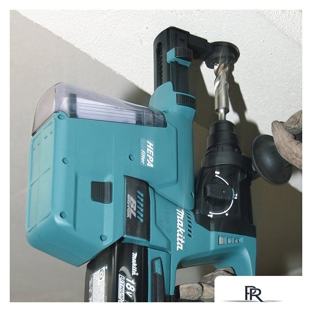 Перфоратор Makita DHR242RT (с 1-им АКБ, кейс) - Изображение №2 — Интернет-магазин ПроЗаказ