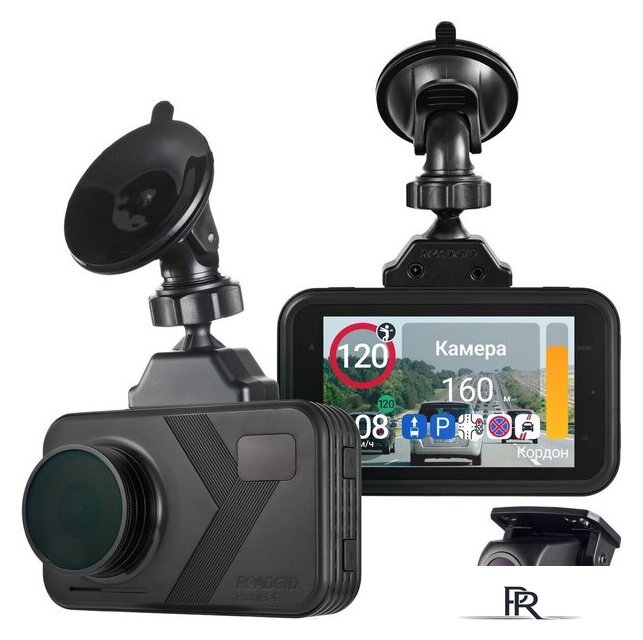 Видеорегистратор-радар детектор-GPS информатор (3в1) Roadgid Premier 4 2CH (set 2) - Изображение №2 — Интернет-магазин ПроЗаказ