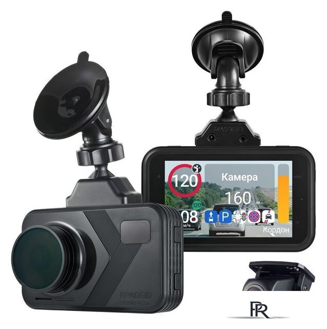 Видеорегистратор-радар детектор-GPS информатор (3в1) Roadgid Premier 4 2CH (set 2) - Изображение №1 — Интернет-магазин ПроЗаказ