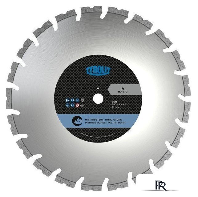 Отрезной диск алмазный  Tyrolit Basic DCH 350x3.2/2.4x20 34501474 - Изображение №1 — Интернет-магазин ПроЗаказ