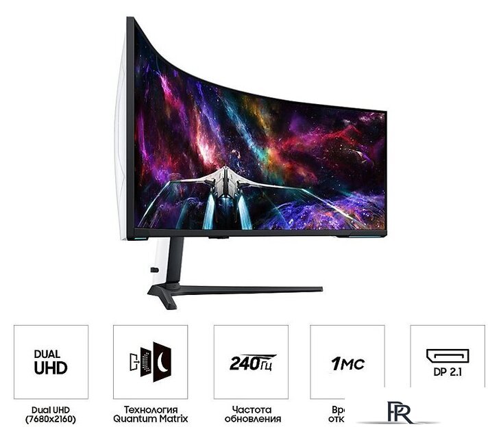 Игровой монитор Samsung Odyssey Neo G9 LS57CG954NUXEN - Изображение №4 — Интернет-магазин ПроЗаказ