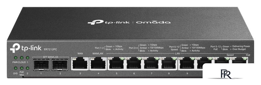 VPN-маршрутизатор TP-Link Omada ER7212PC - Изображение №1 — Интернет-магазин ПроЗаказ