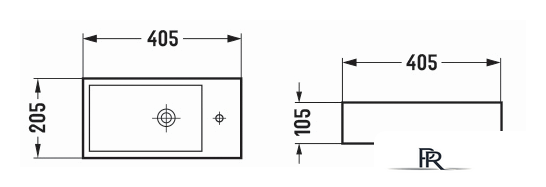 Умывальник Mexen Inez MEX-21484061L - Изображение №2 — Интернет-магазин ПроЗаказ
