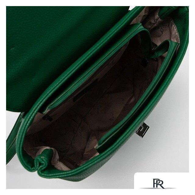 Городской рюкзак Passo Avanti 536-2301-GRN (зеленый) - Изображение №4 — Интернет-магазин ПроЗаказ