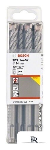 Набор буров Bosch 2608833908 (10 предметов) - Изображение №1 — Интернет-магазин ПроЗаказ