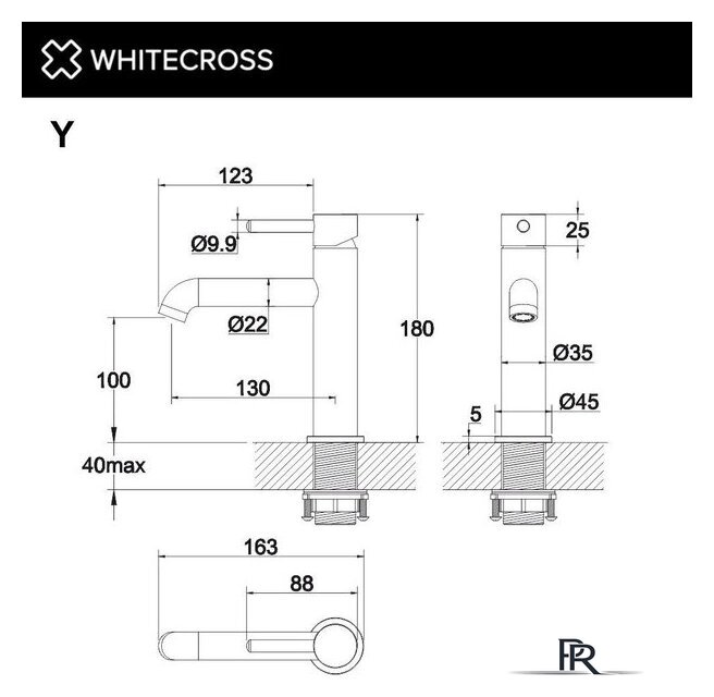 Смеситель Whitecross Y1211CPB - Изображение №3 — Интернет-магазин ПроЗаказ