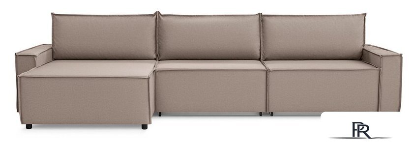 Угловой диван Mio Tesoro Дюссельдорф 293 1.5ек-1.5ек-1.5пф (1176 Savanna Plus Mocca) - Изображение №2 — Интернет-магазин ПроЗаказ