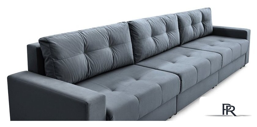 Диван Mio Tesoro Манчестер 292 1.5ек-1.5ек-1.5ек (968 серый) - Изображение №4 — Интернет-магазин ПроЗаказ