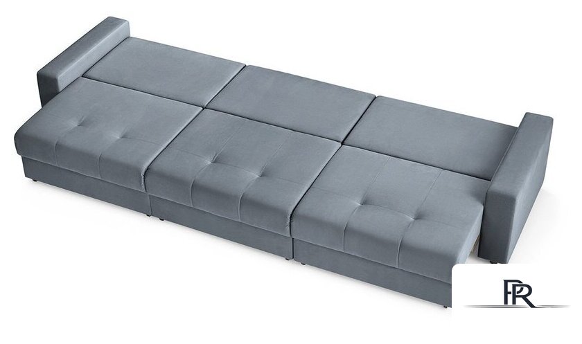 Диван Mio Tesoro Манчестер 292 1.5ек-1.5ек-1.5ек (968 серый) - Изображение №9 — Интернет-магазин ПроЗаказ