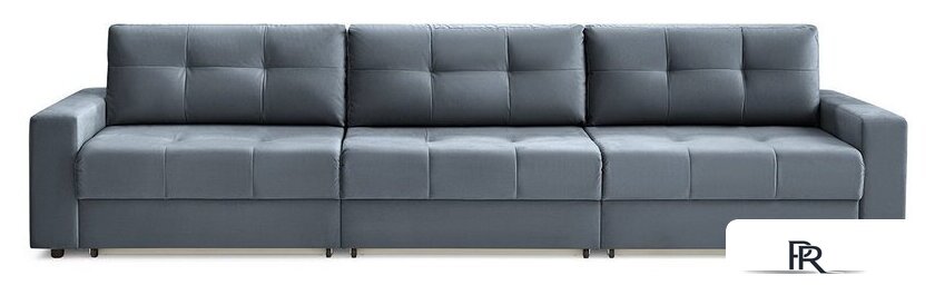 Диван Mio Tesoro Манчестер 292 1.5ек-1.5ек-1.5ек (968 серый) - Изображение №2 — Интернет-магазин ПроЗаказ