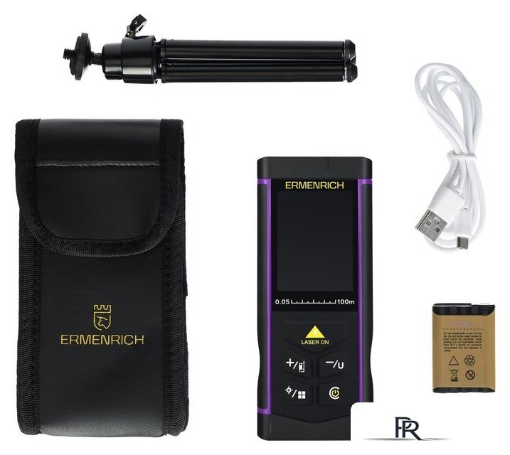 Лазерный дальномер Ermenrich PRO LR100 84652 - Изображение №2 — Интернет-магазин ПроЗаказ