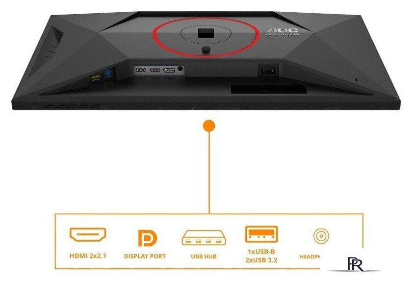 Игровой монитор AOC Gaming Q27G4SRU - Изображение №4 — Интернет-магазин ПроЗаказ