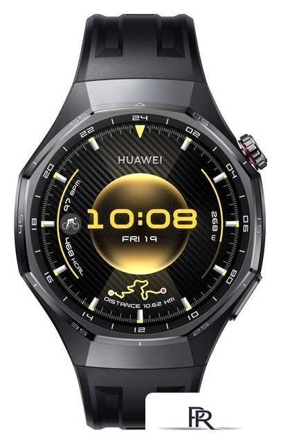 Умные часы Huawei Watch GT 6 Pro 46 мм (черный, с черным силиконовым ремешком, международная версия) - Изображение №2 — Интернет-магазин ПроЗаказ