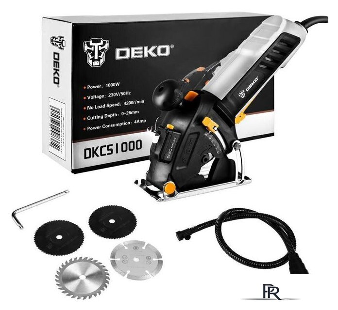 Дисковая (циркулярная) пила Deko DKCS1000 063-4201 - Изображение №2 — Интернет-магазин ПроЗаказ