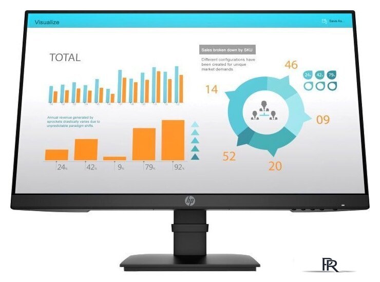Монитор HP P24 G4 - Изображение №1 — Интернет-магазин ПроЗаказ