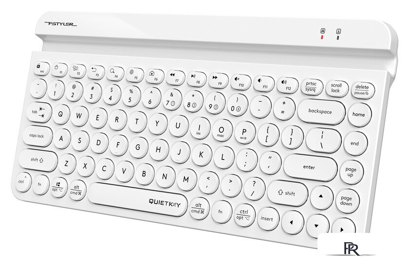 Клавиатура A4Tech Fstyler FBK30 (белый) - Изображение №4 — Интернет-магазин ПроЗаказ