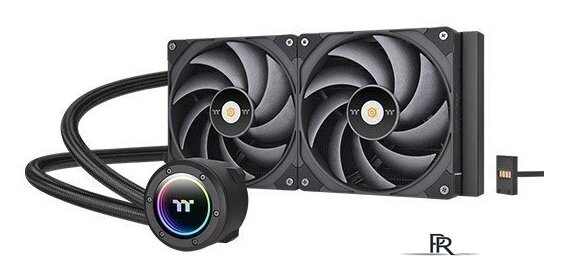 Система жидкостного охлаждения для процессора Thermaltake Toughliquid 280 EX Pro ARGB CL-W419-PL00BL-A - Изображение №1 — Интернет-магазин ПроЗаказ