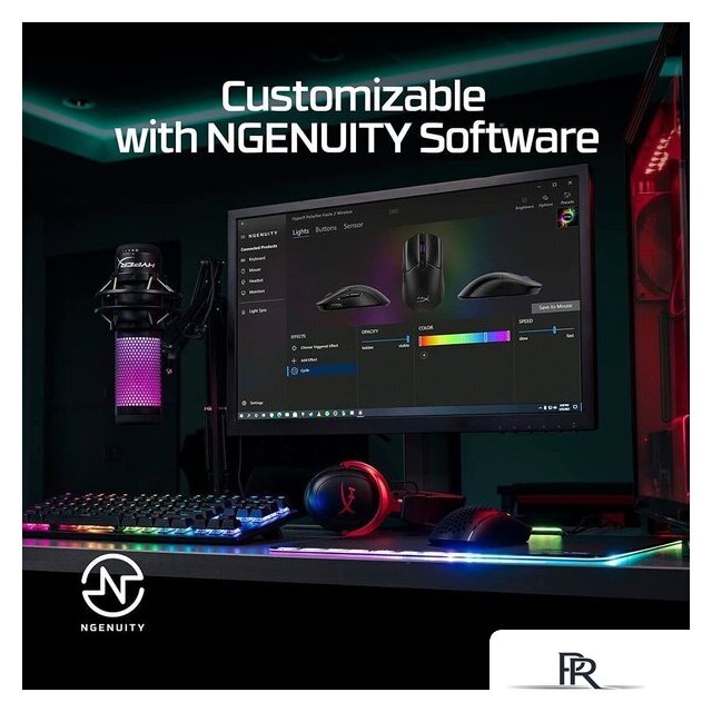 Игровая мышь HyperX Pulsefire Haste 2 Wireless (черный) - Изображение №10 — Интернет-магазин ПроЗаказ