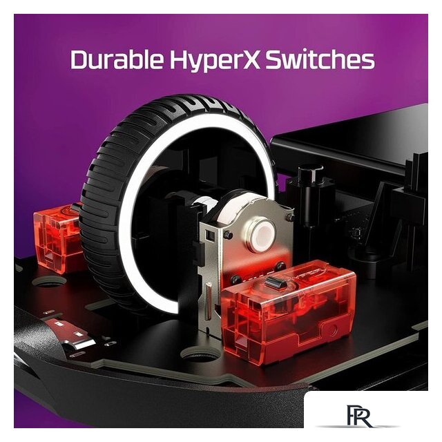 Игровая мышь HyperX Pulsefire Haste 2 Wireless (черный) - Изображение №7 — Интернет-магазин ПроЗаказ