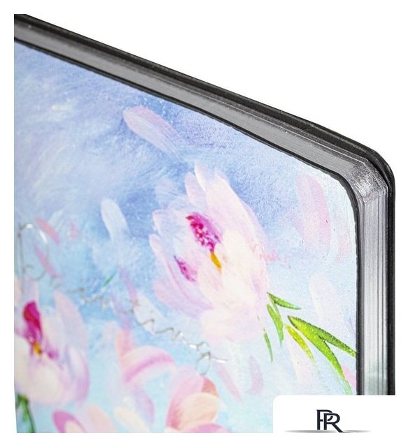 Ежедневник BRAUBERG Vista Pink Flowers 112075 - Изображение №2 — Интернет-магазин ПроЗаказ