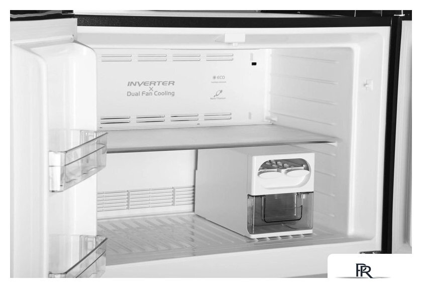 Четырёхдверный холодильник Hitachi R-W660PUC7GBK - Изображение №5 — Интернет-магазин ПроЗаказ