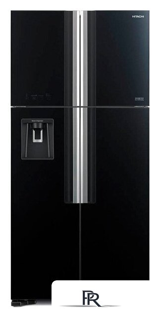 Четырёхдверный холодильник Hitachi R-W660PUC7GBK - Изображение №1 — Интернет-магазин ПроЗаказ