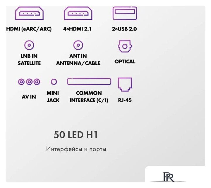 Телевизор Haier 50 LED H1 - Изображение №8 — Интернет-магазин ПроЗаказ