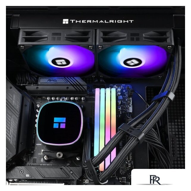 Система жидкостного охлаждения для процессора Thermalright Frozen Horizon 240 ARGB V2 (черный) - Изображение №8 — Интернет-магазин ПроЗаказ