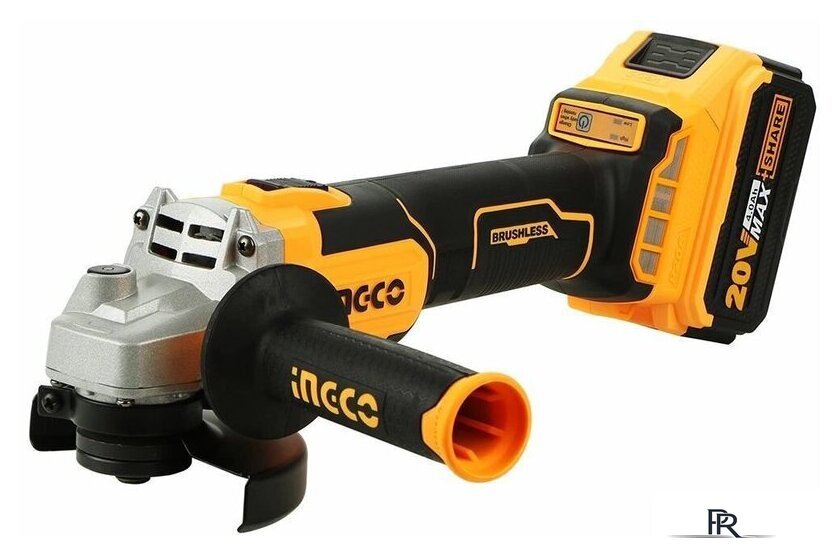Угловая шлифмашина Ingco Industrial CAGLI201158 (без АКБ) - Изображение №3 — Интернет-магазин ПроЗаказ